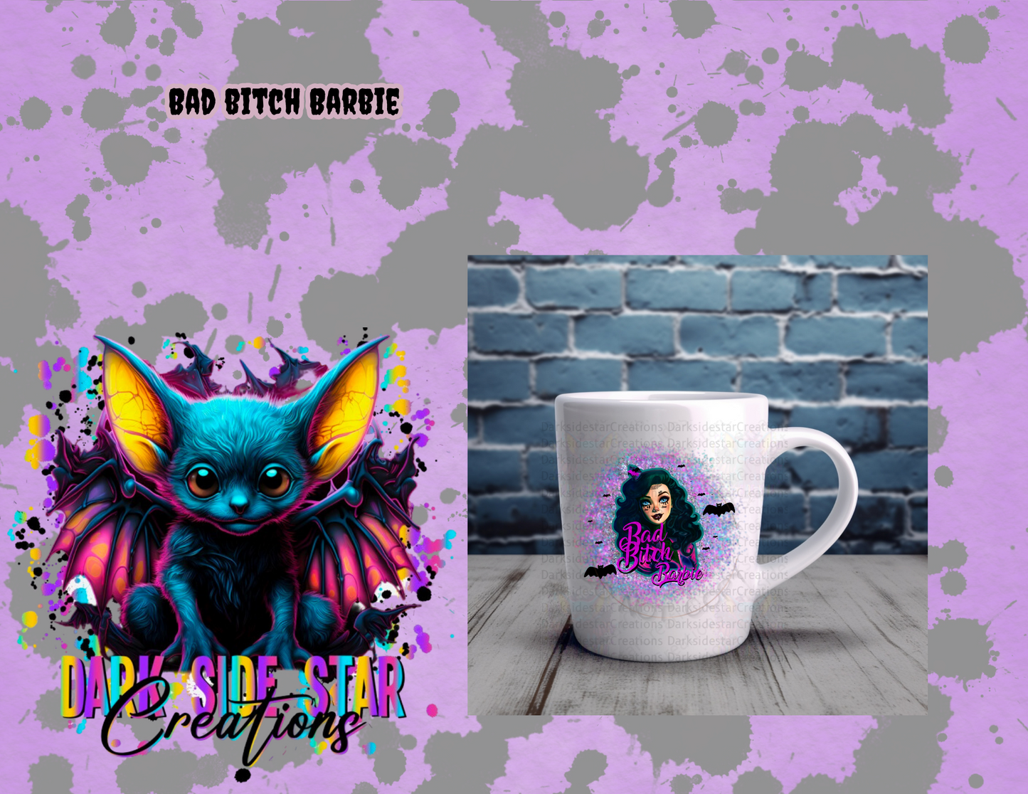 BAD BITCH DIGITAL CREATIONS PNG/SVG