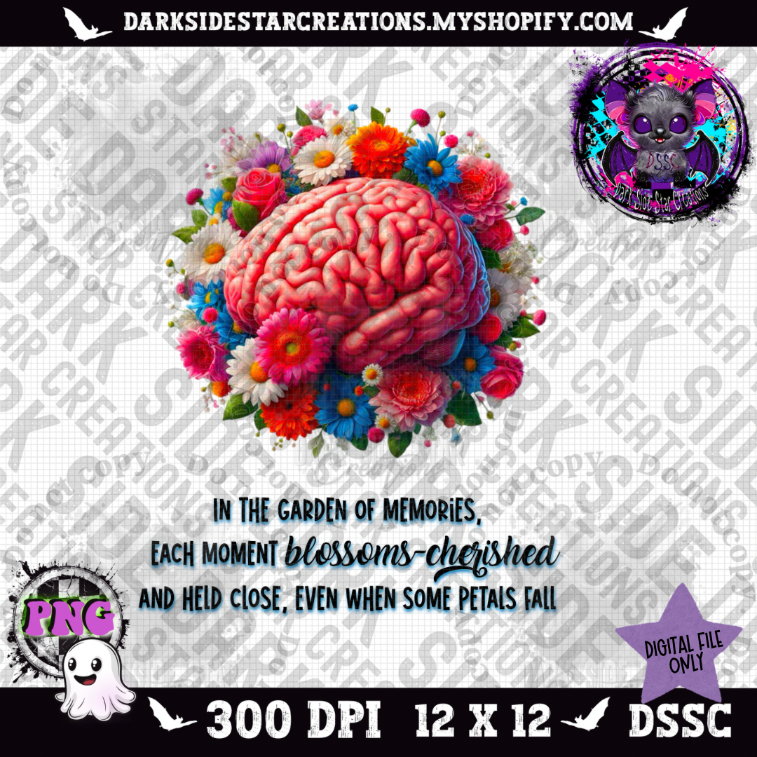 Garden Of Memories PNG | 300 DPI | PNG | Digital Files Only (1)