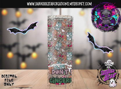 Ginger Dead Cookies Tumbler Wrap Design PNG | 300 DPI | Tumbler Wrap | PNG | Digital Files Only (1)