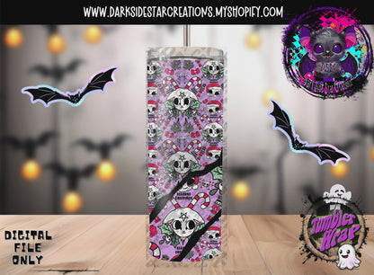 Seasons Creepings Tumbler Wrap Design PNG | 300 DPI | Tumbler Wrap | PNG | Digital Files Only (1)
