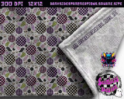 Emo Christmas Seamless Transparent Designs PNG | 300 DPI | 12X12 | Seamless | PNG | Digital Files Only ( 3 Sizes Included)